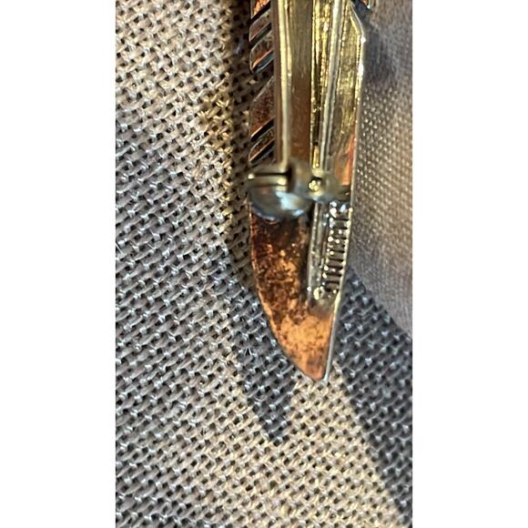 Ray Tracey Knifewing, Navajo Brooch/Pendant Sterling Silver - Picture 6 of 9